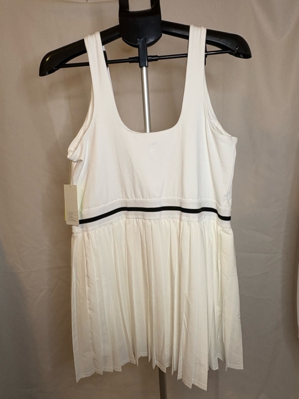 All in Motion Pleated Active Dress White XXL - New With Tags - Picture 3 of 5